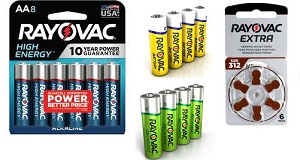 Rayovac batteries