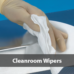 Cleanroom wipers of texwipe