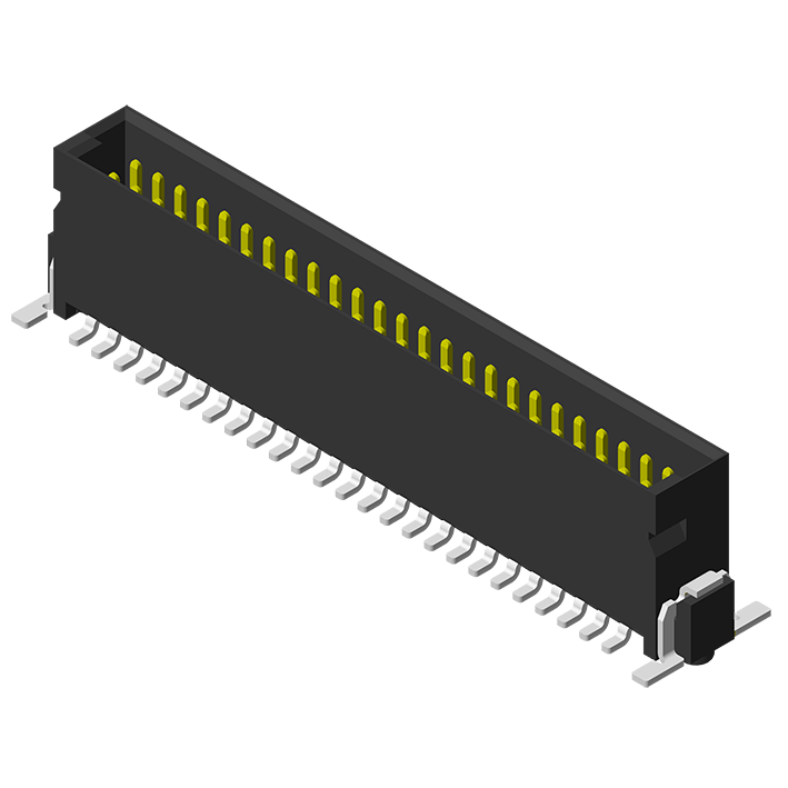 High Speed Board to Board Connectors 1.27mm Male H=8.2